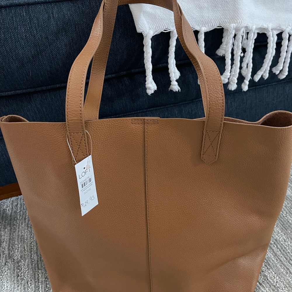 Loft Tan Tote Bag